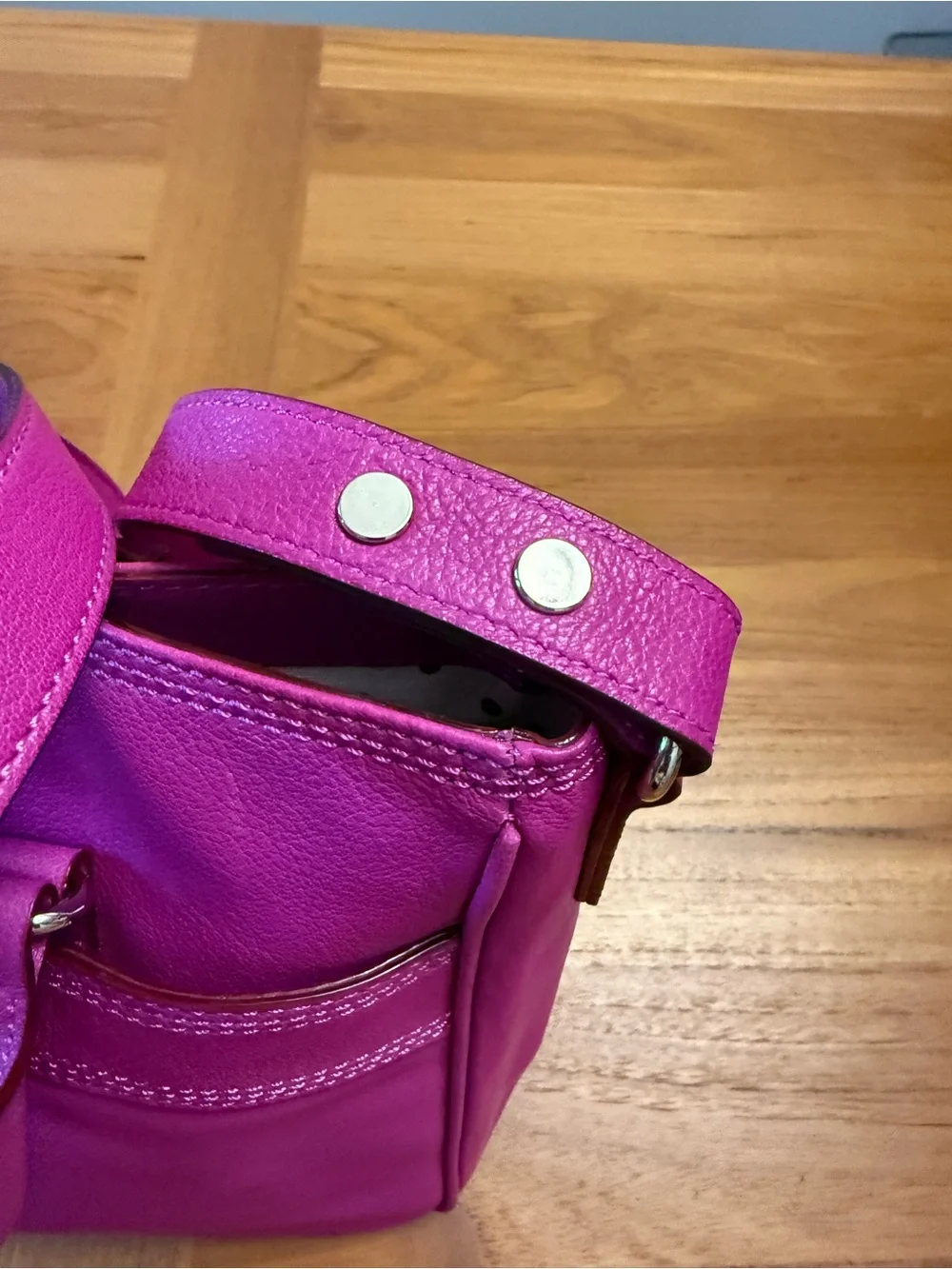 kate spade Fuchsia Pink Leather Satchel